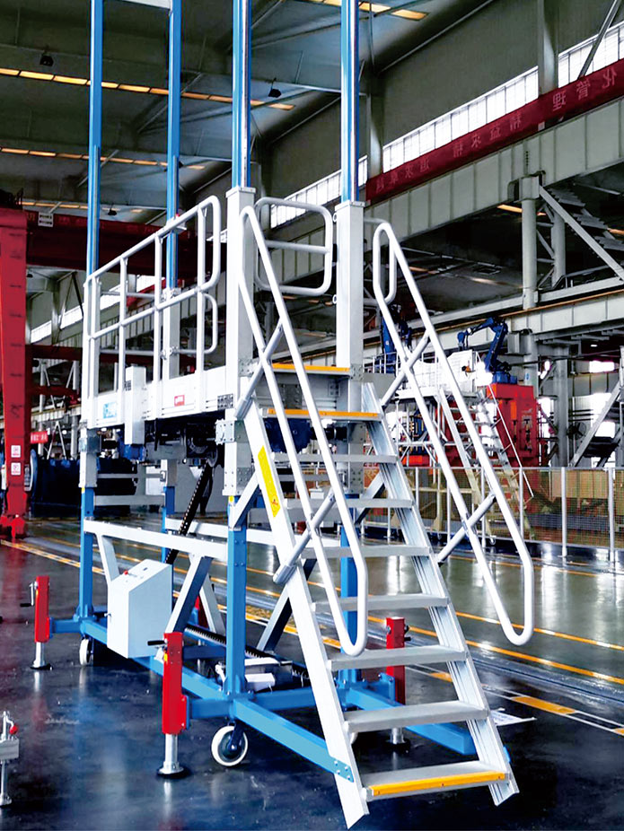 風力發電機組工作平臺